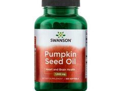 Swanson Pumpkin Seed Oil (Ulei dovleac) 1000mg 100 Capsule